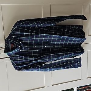 Brand new, never worn SuperDry plaid shirt, sz L